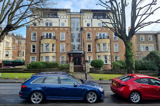 Large apartment building in Bristol