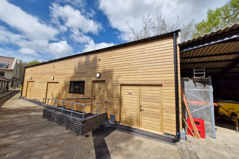 Agricultural Building Conversion for Estate Maintenance and Cycle Storage Facilities